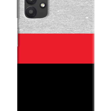 Tri Color Pattern Samsung M32 5G Hard Case Back Cover by Casekaro