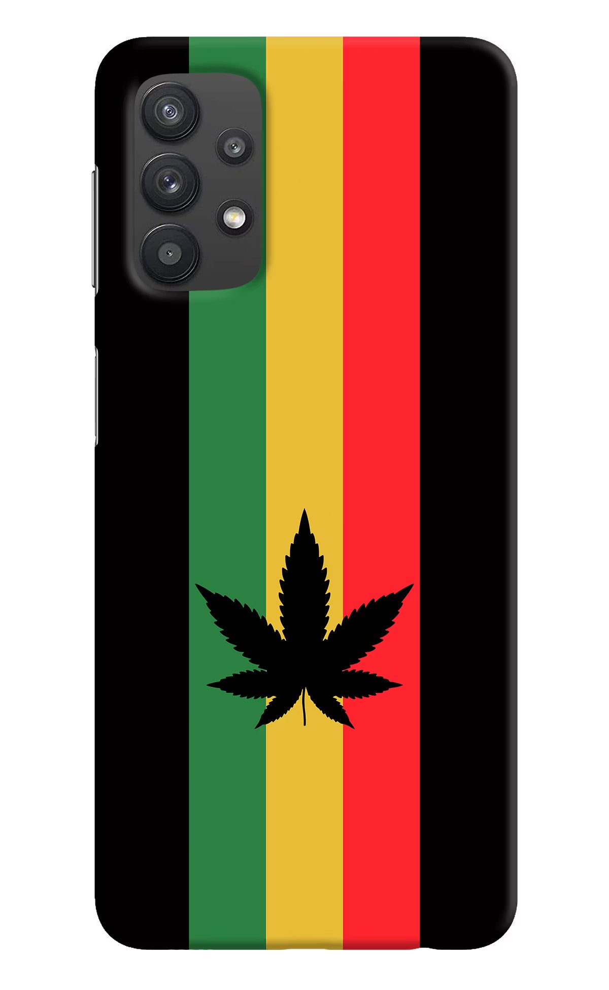 Weed Flag Samsung M32 5G Hard Case Back Cover by Casekaro