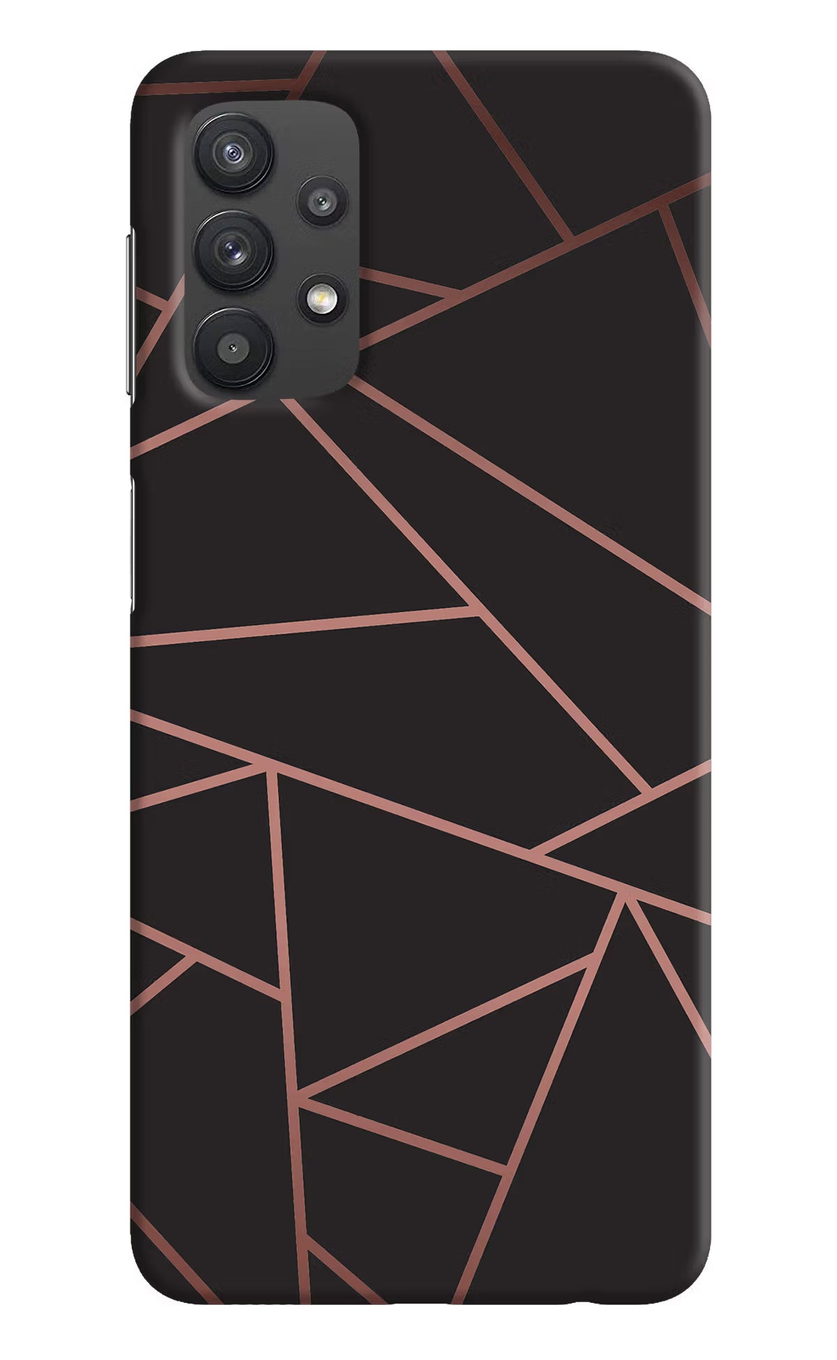 Geometric Pattern Samsung M32 5G Hard Case Back Cover by Casekaro
