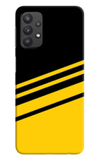 Yellow Shades Samsung M32 5G Hard Case Back Cover by Casekaro