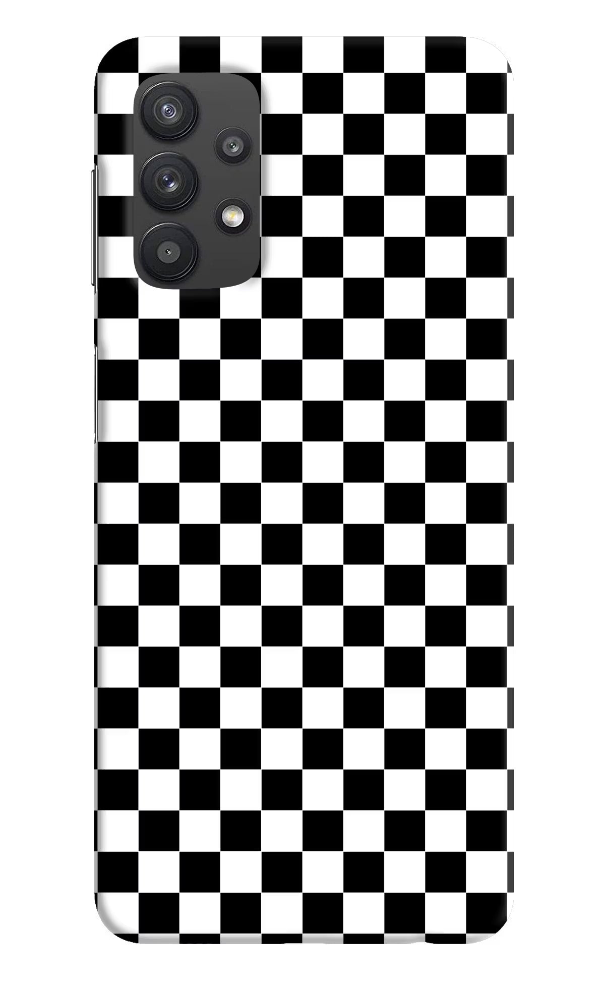 Chess Board Samsung M32 5G Hard Case Back Cover by Casekaro
