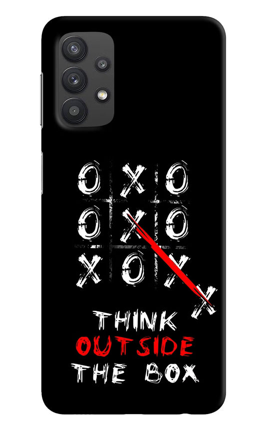 Think out of the BOX Samsung M32 5G Hard Case Back Cover by Casekaro