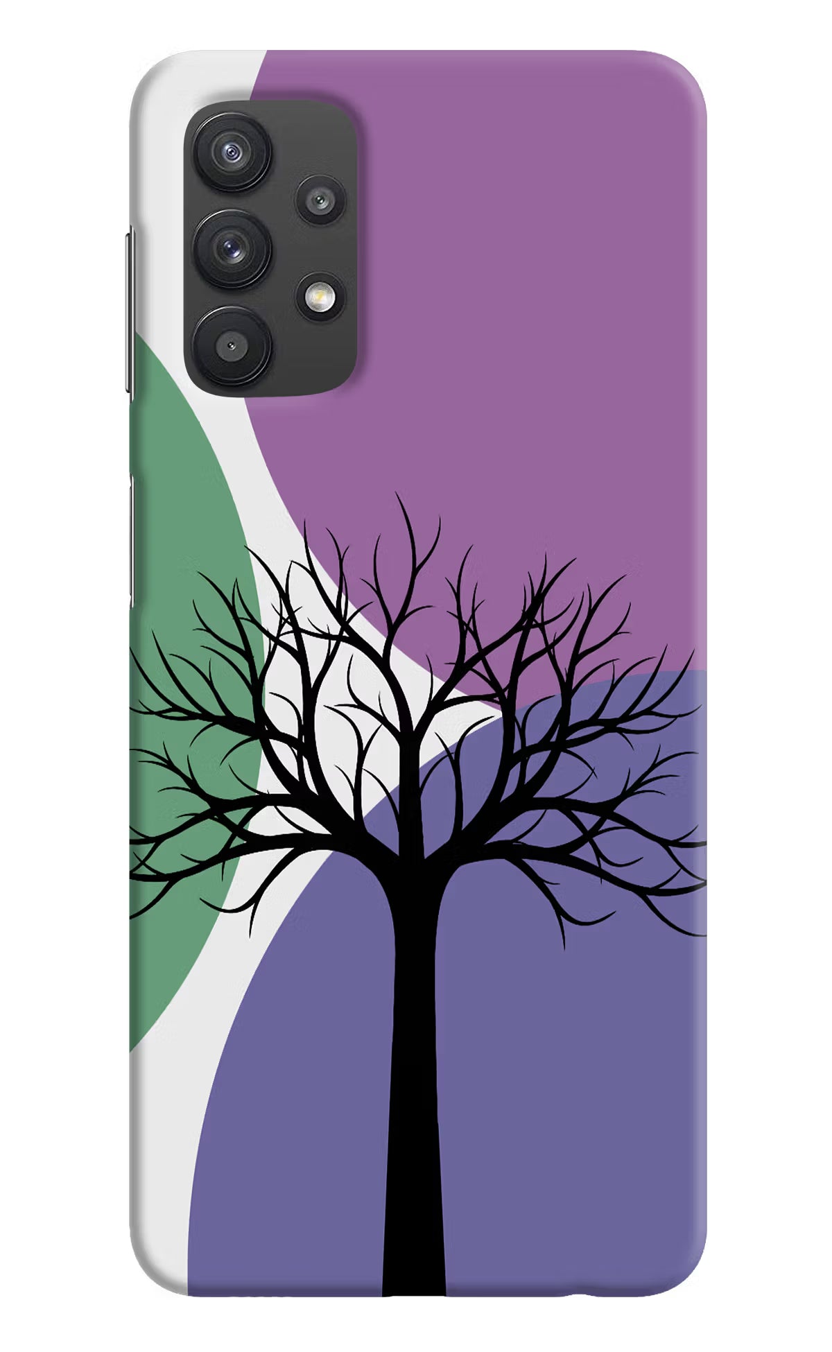Tree Art Samsung M32 5G Hard Case Back Cover by Casekaro