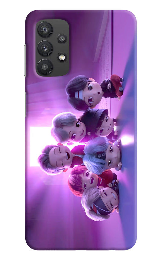 BTS Chibi Samsung M32 5G Hard Case Back Cover by Casekaro