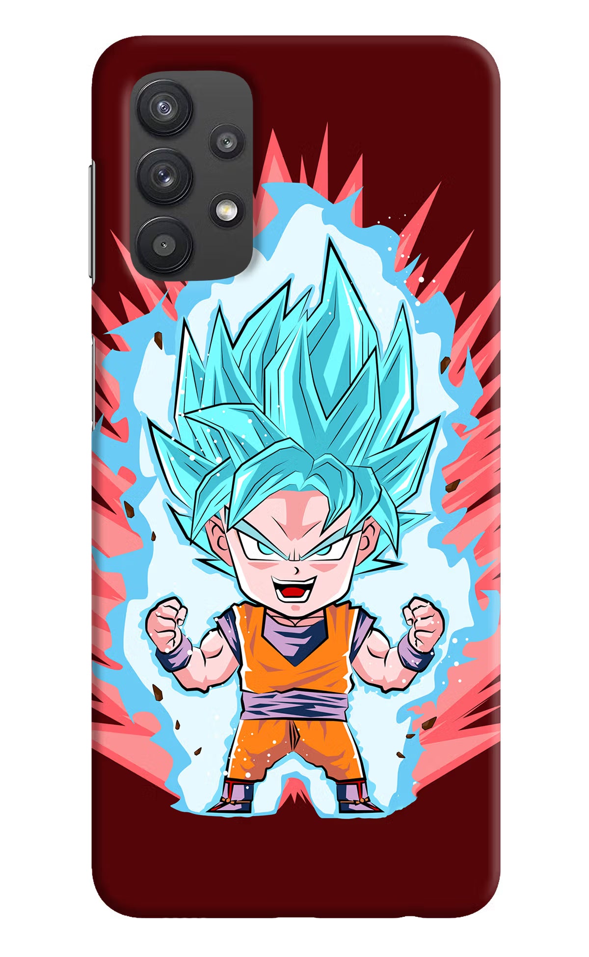 Goku Little Samsung M32 5G Hard Case Back Cover by Casekaro