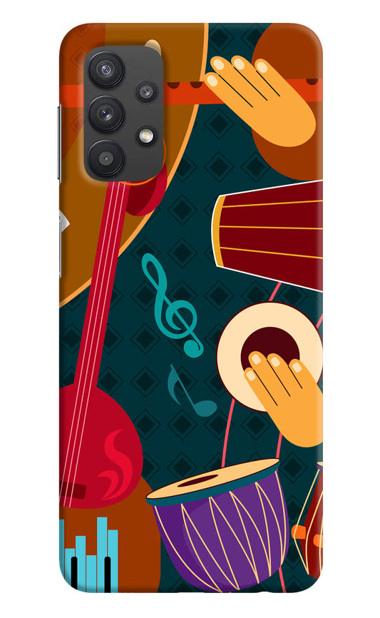 Music Instrument Samsung M32 5G Hard Case Back Cover by Casekaro