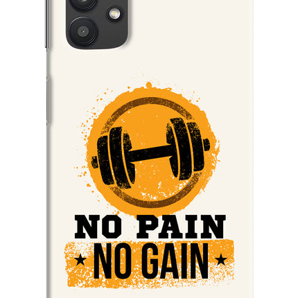 No Pain No Gain Samsung M32 5G Hard Case Back Cover by Casekaro