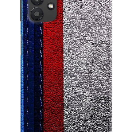 BMW Stripes Samsung M32 5G Hard Case Back Cover by Casekaro