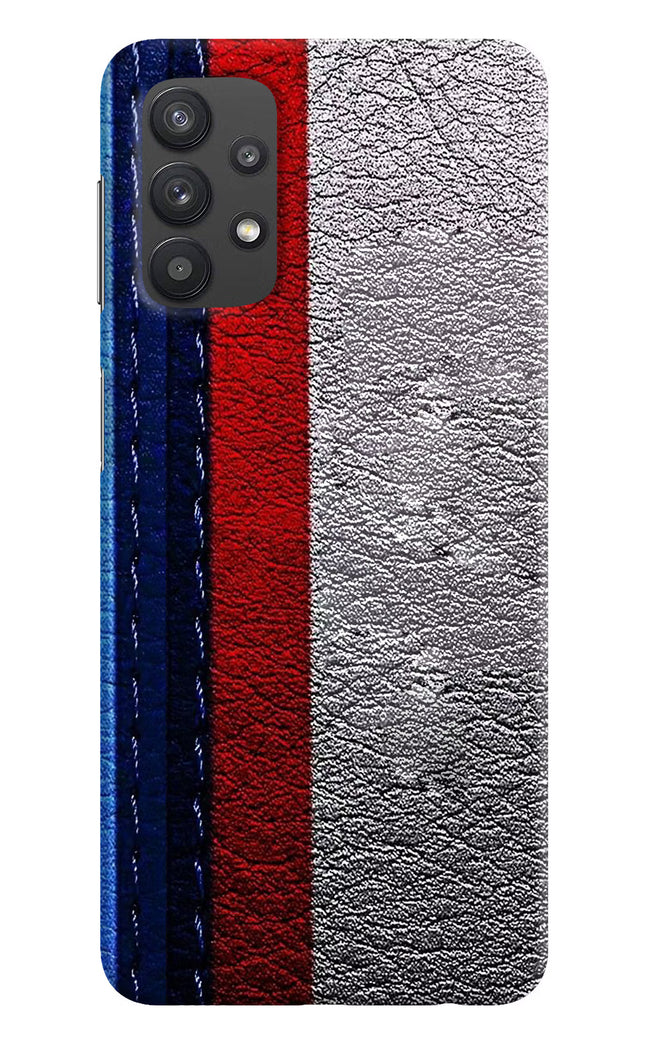 BMW Stripes Samsung M32 5G Hard Case Back Cover by Casekaro