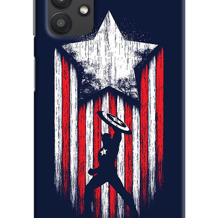 Captain America Marvel Art Samsung M32 5G Hard Case Back Cover by Casekaro