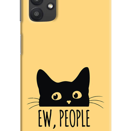 Ew People Catitude Samsung M32 5G Hard Case Back Cover by Casekaro