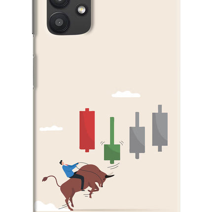 Bull Trading Momentum Samsung M32 5G Hard Case Back Cover by Casekaro
