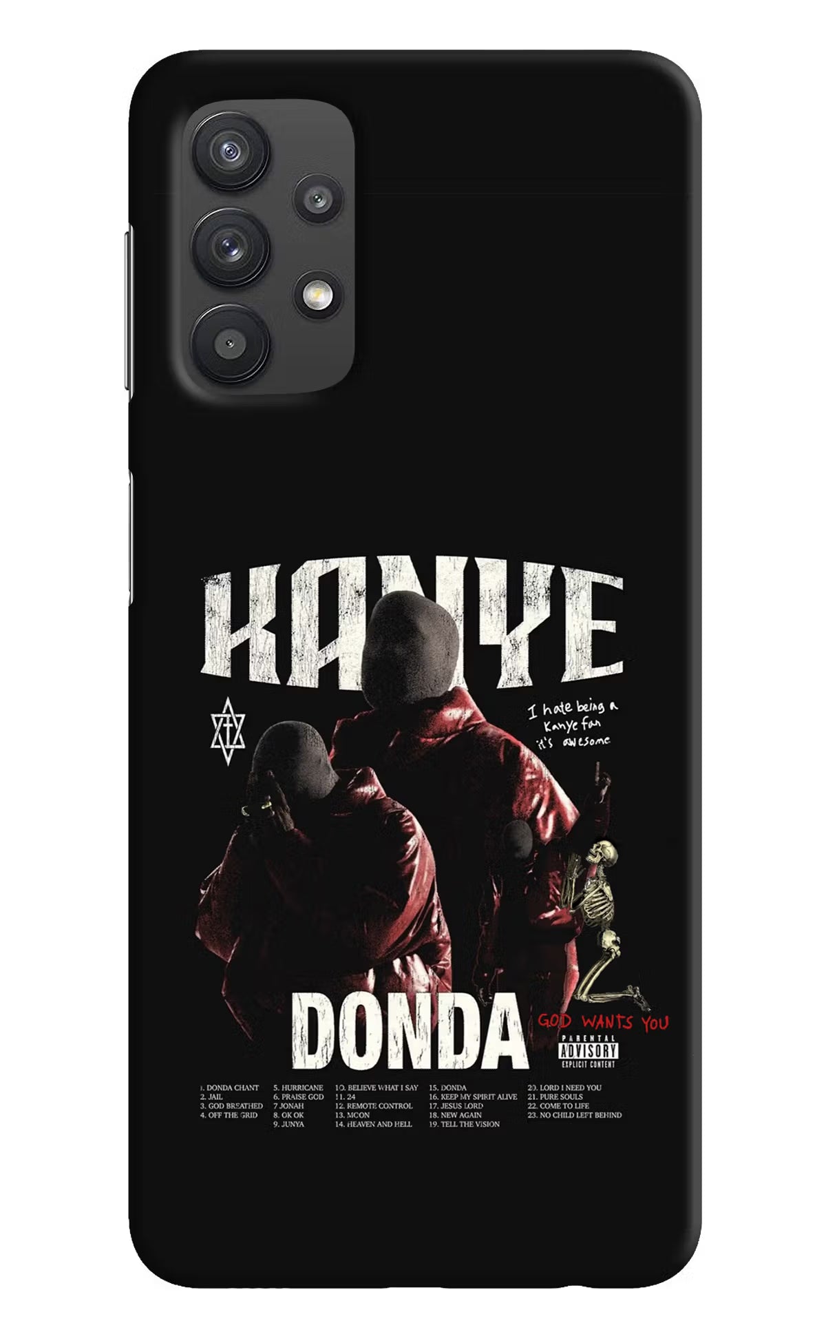 Donda Kanye West Samsung M32 5G Hard Case Back Cover by Casekaro