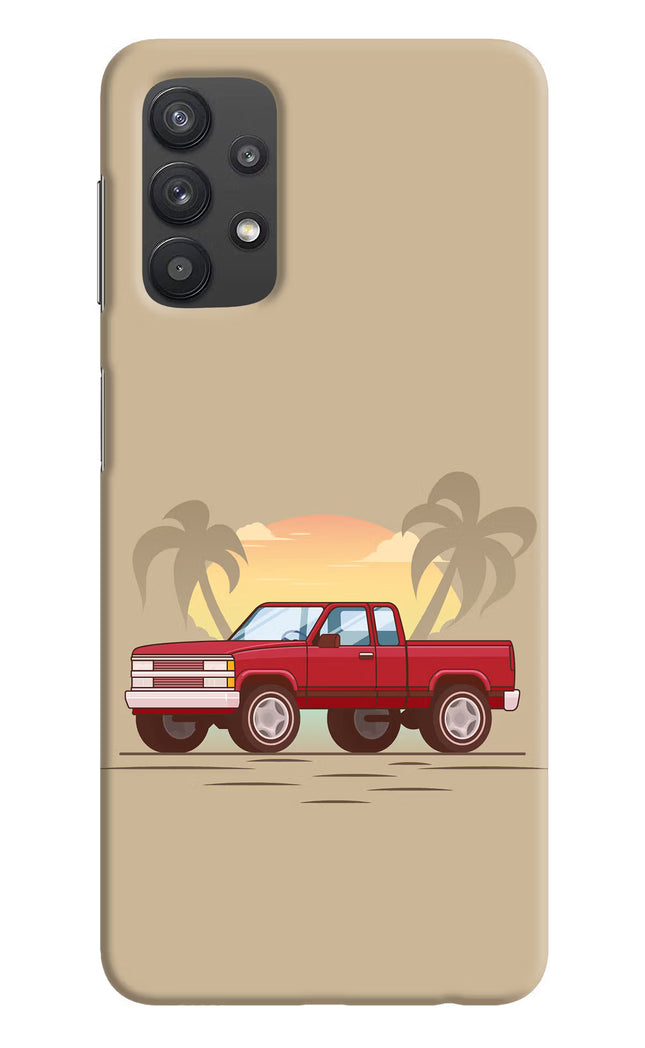 Desert Classic Drive Samsung M32 5G Hard Case Back Cover by Casekaro