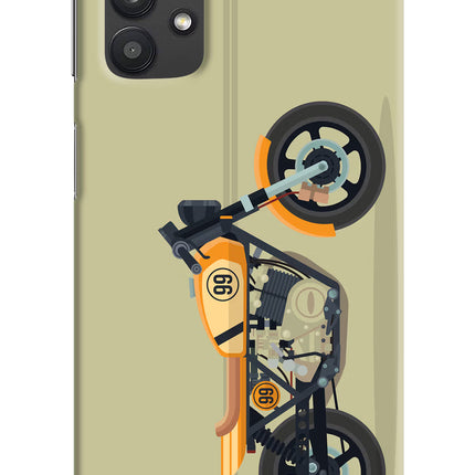 Vertical Speedster Samsung M32 5G Hard Case Back Cover by Casekaro