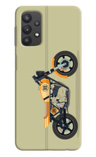 Vertical Speedster Samsung M32 5G Hard Case Back Cover by Casekaro