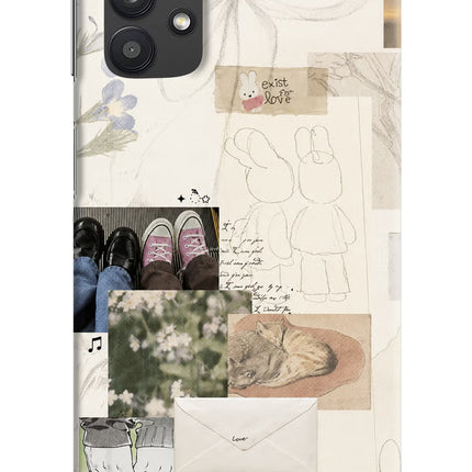 Soft Aesthetic Samsung M32 5G Hard Case Back Cover by Casekaro