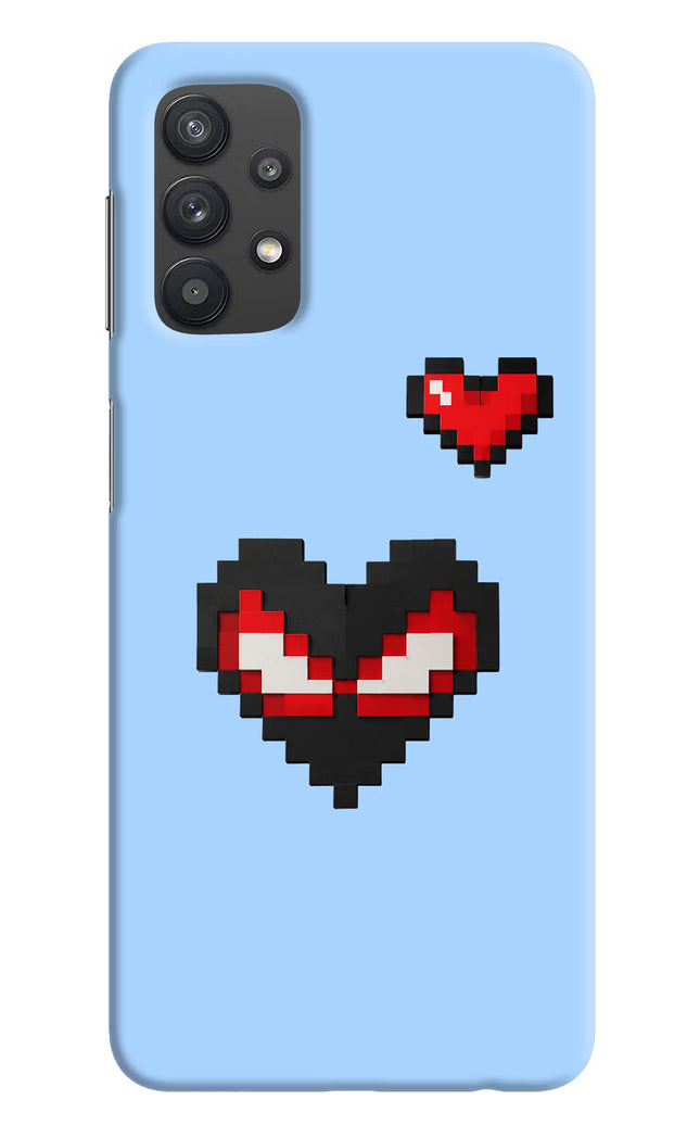 Peter Heart Samsung M32 5G Hard Case Back Cover by Casekaro
