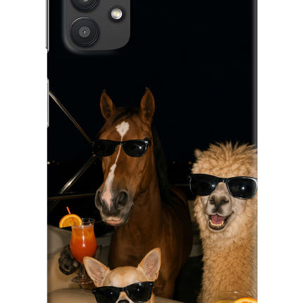 Party Squad Samsung M32 5G Hard Case Back Cover by Casekaro