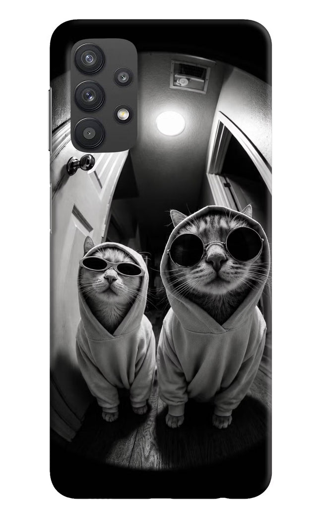 Hood Cats Samsung M32 5G Hard Case Back Cover by Casekaro