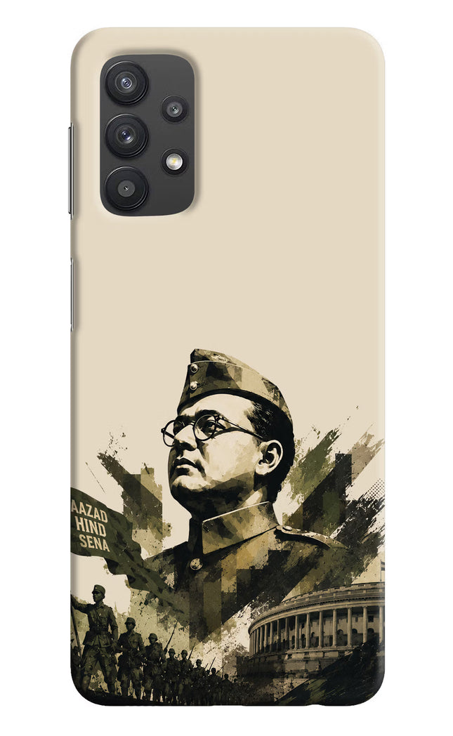 Netaji Rising Samsung M32 5G Hard Case Back Cover by Casekaro