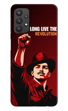 Bhagat Singh Revolution Samsung M32 5G Hard Case Back Cover by Casekaro