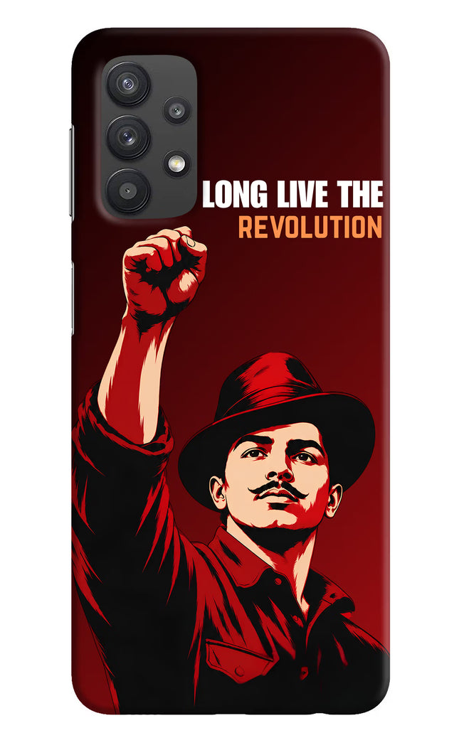 Bhagat Singh Revolution Samsung M32 5G Hard Case Back Cover by Casekaro