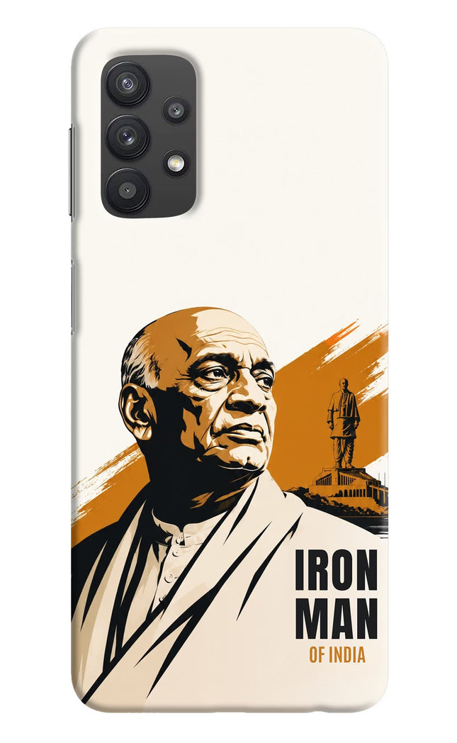 Sardar Patel Iron Will Samsung M32 5G Hard Case Back Cover by Casekaro