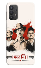 Bhagat Singh Trio Samsung M32 5G Hard Case Back Cover by Casekaro