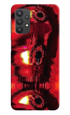 Fire Eye Samsung M32 5G Hard Case Back Cover by Casekaro