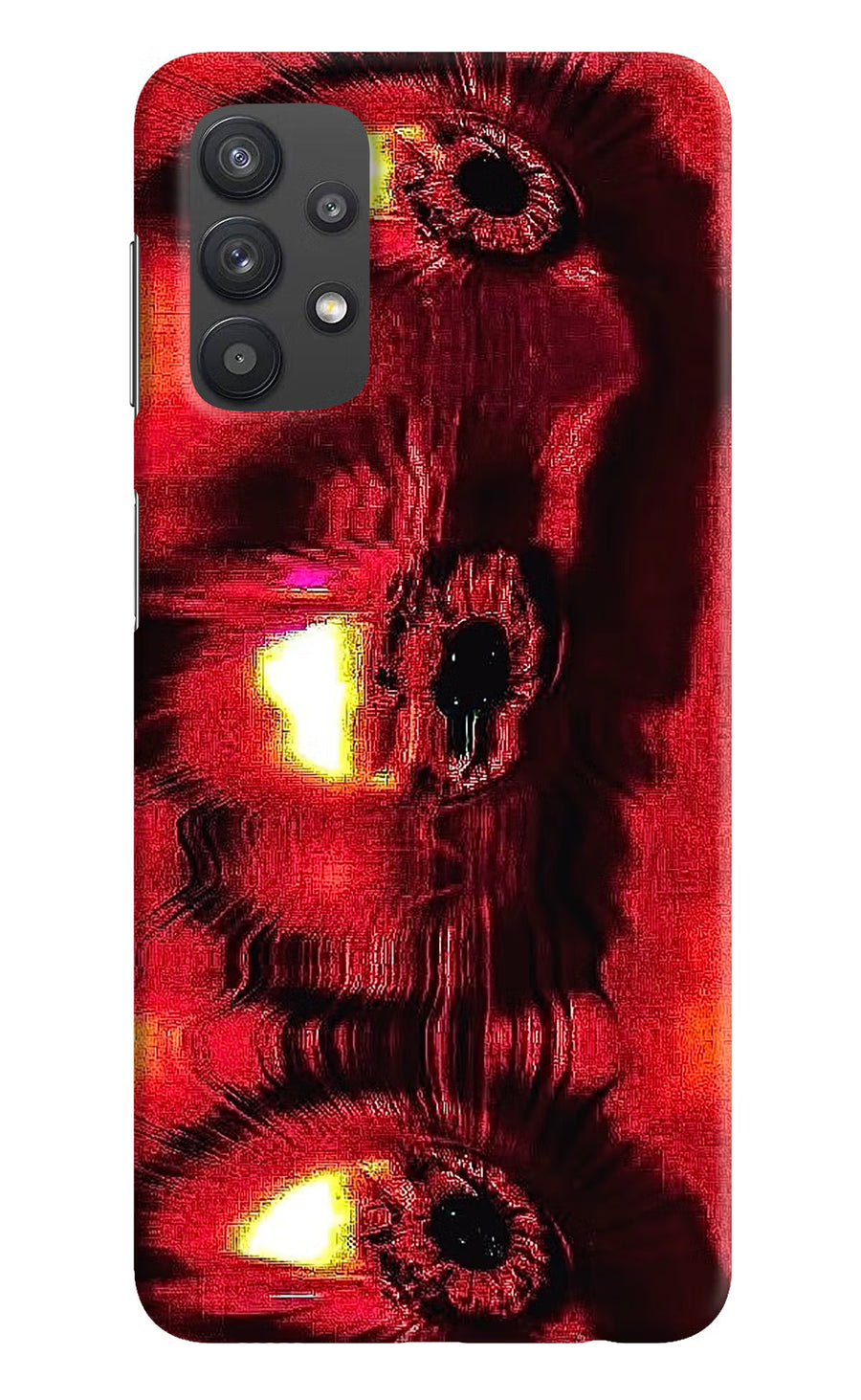 Fire Eye Samsung M32 5G Back Cover, Hard case