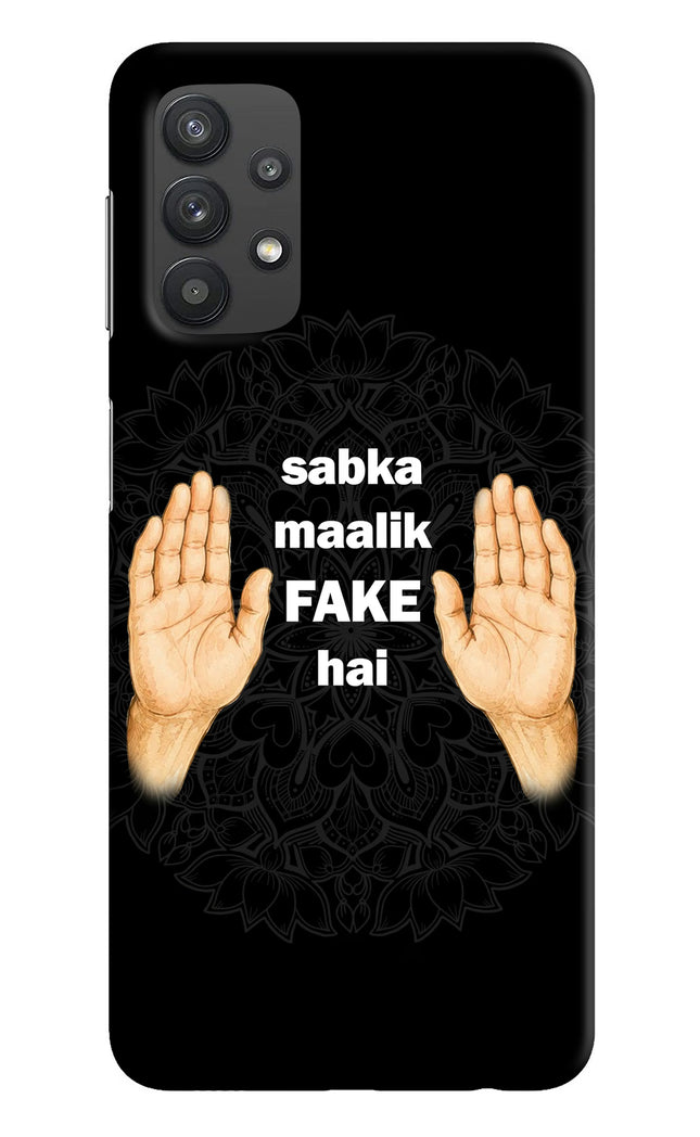 Sabka Malik Fake Samsung M32 5G Hard Case Back Cover by Casekaro