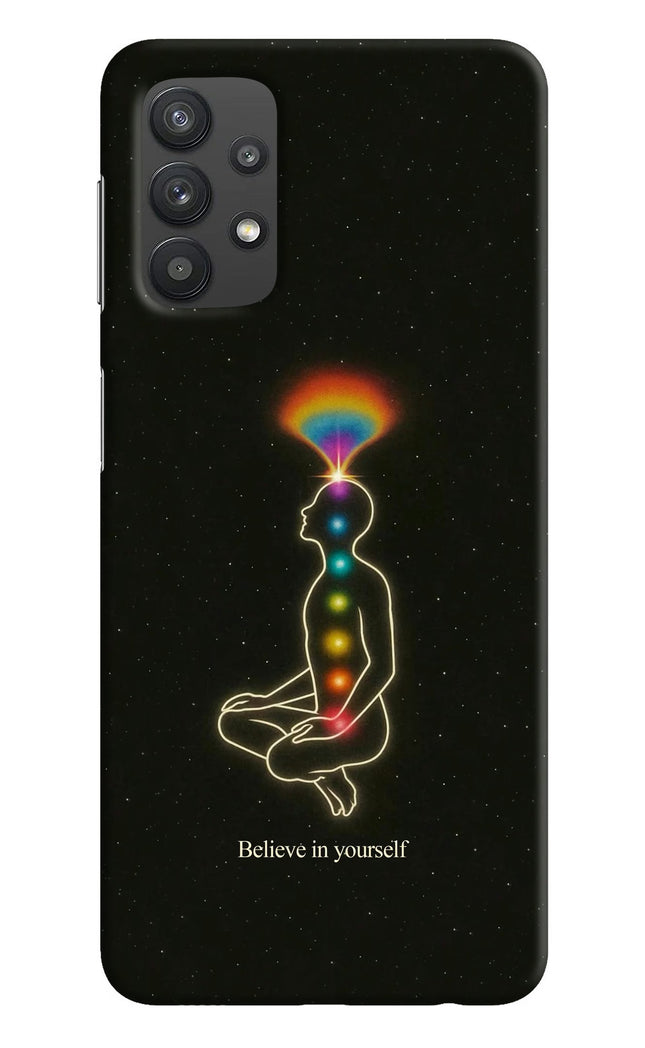 Believe in yourself Samsung M32 5G Hard Case Back Cover by Casekaro