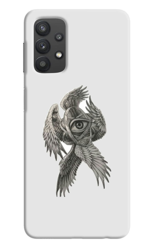 Accurate Angel Samsung M32 5G Hard Case Back Cover by Casekaro