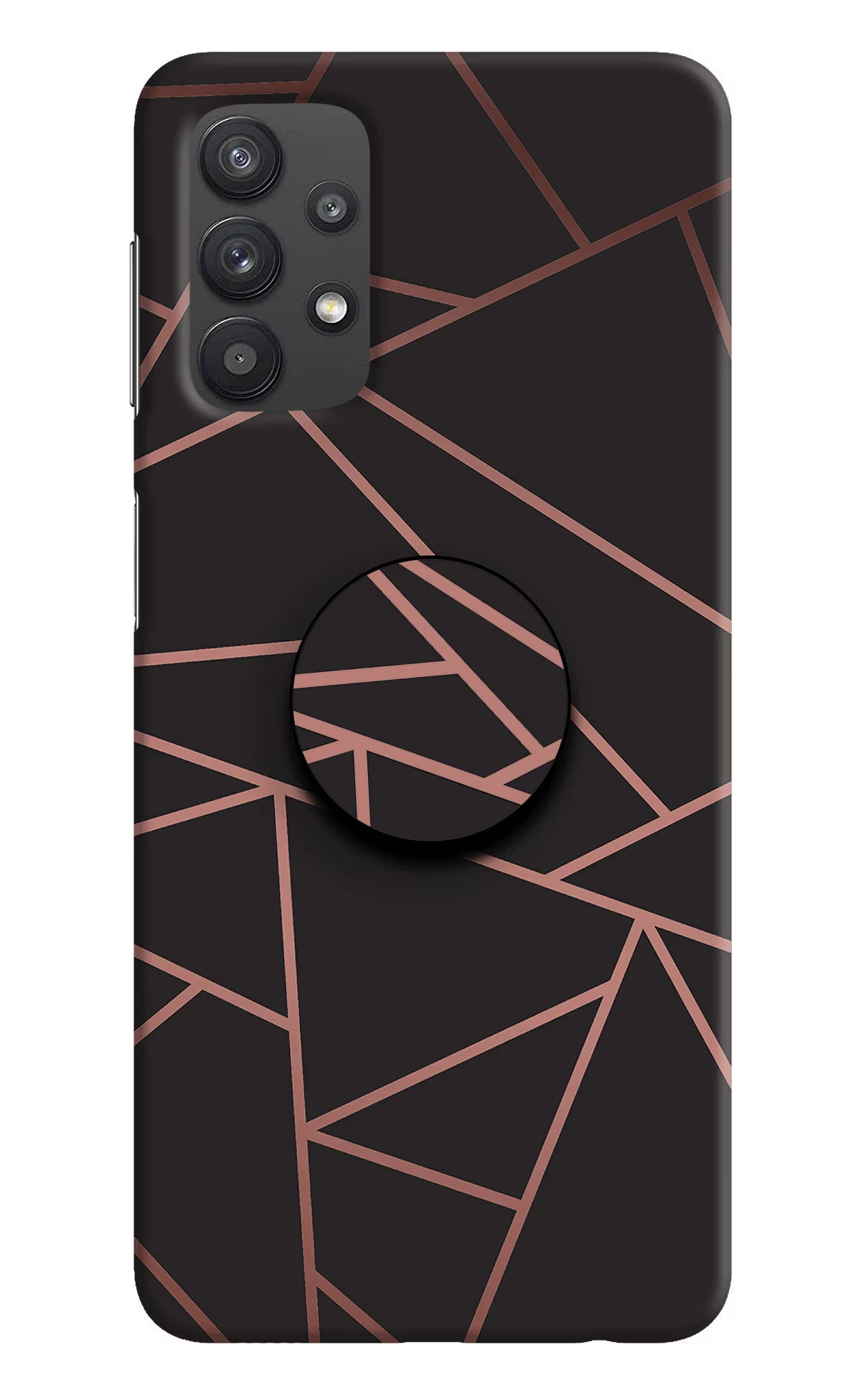 Geometric Pattern Samsung M32 5G Pop Case by Casekaro