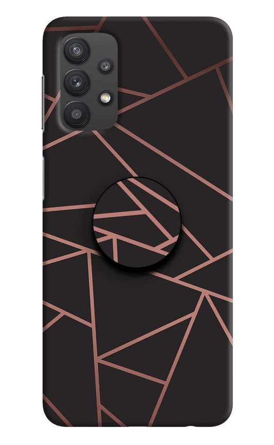 Geometric Pattern Samsung M32 5G Pop Case by Casekaro