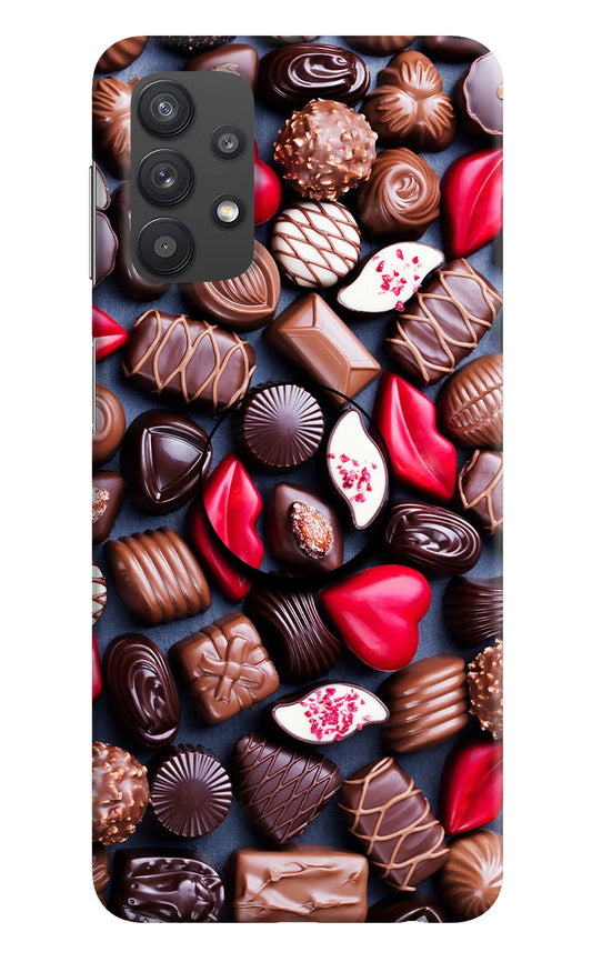 Chocolates Samsung M32 5G Pop Case by Casekaro