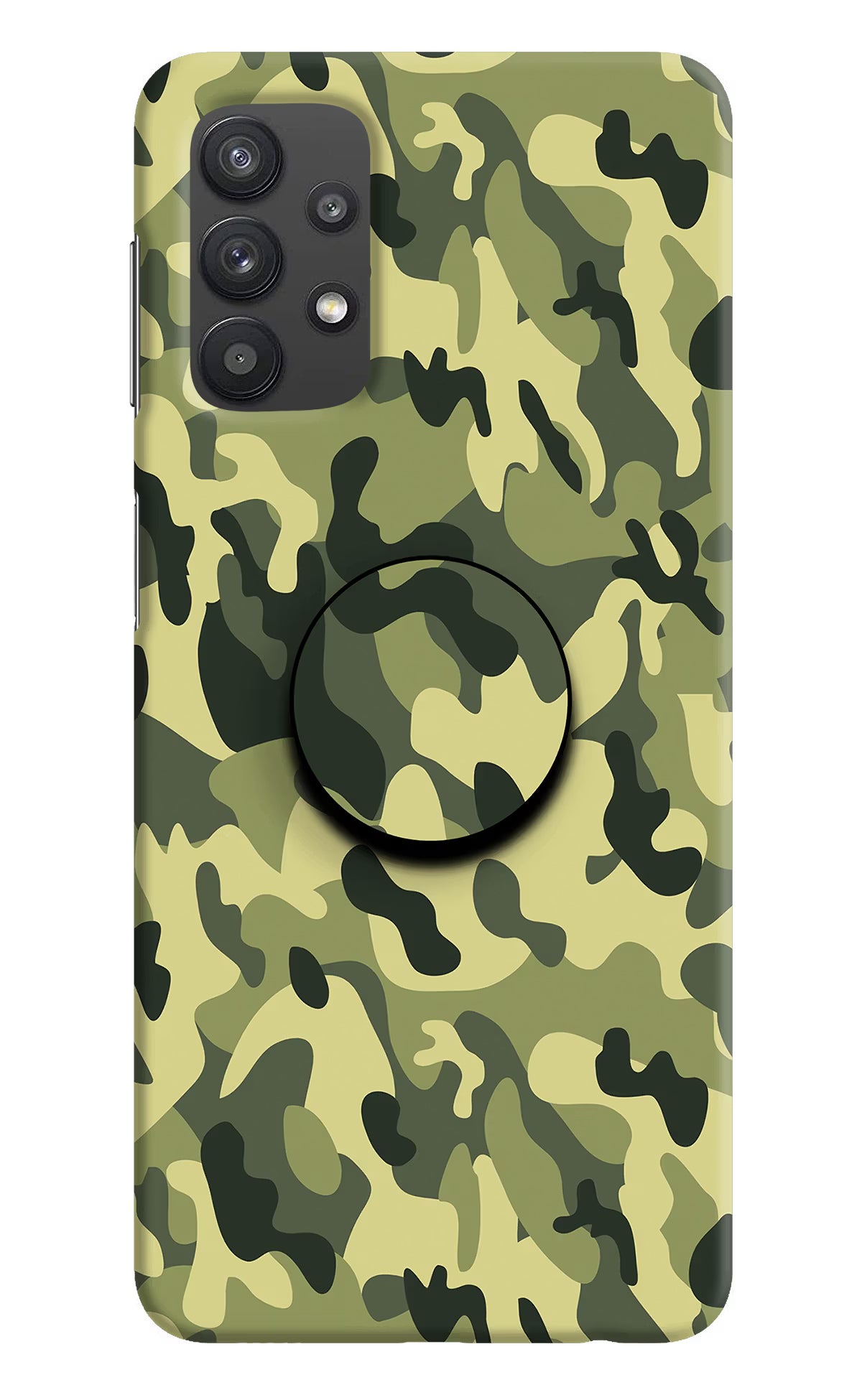 Camouflage Samsung M32 5G Pop Case by Casekaro