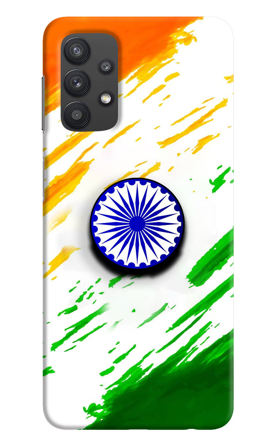 Indian Flag Ashoka Chakra Samsung M32 5G Pop Case, Hard case