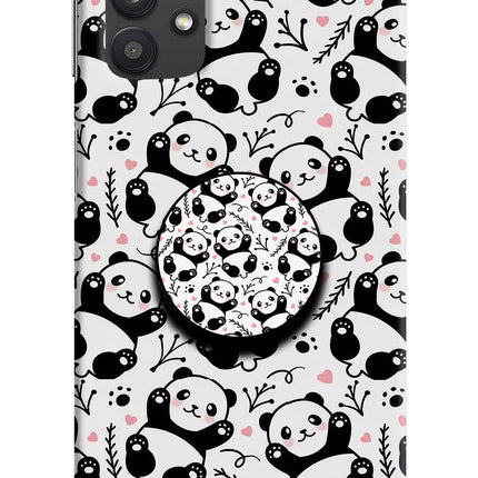 Cute Panda Samsung M32 5G Pop Case by Casekaro