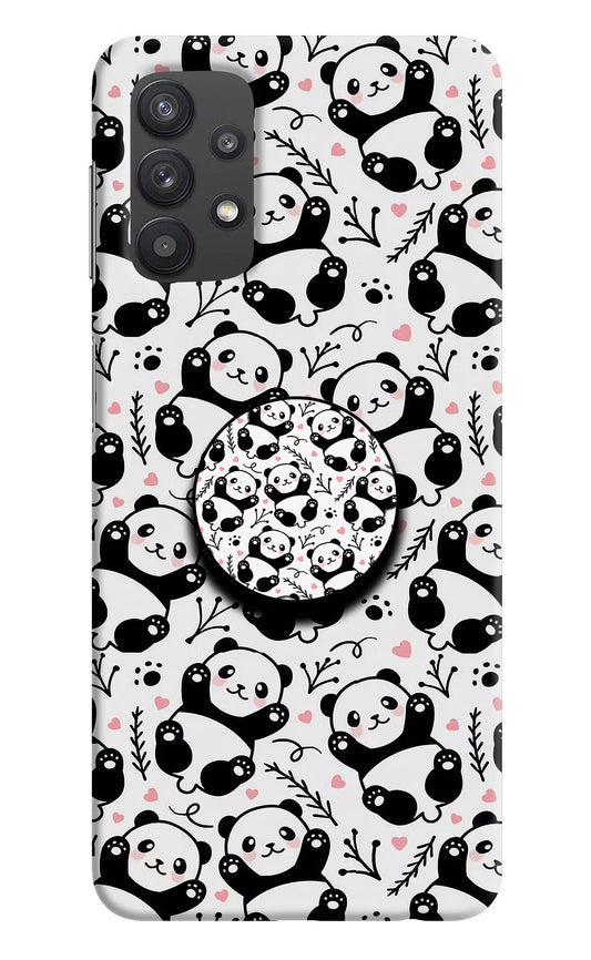 Cute Panda Samsung M32 5G Pop Case by Casekaro