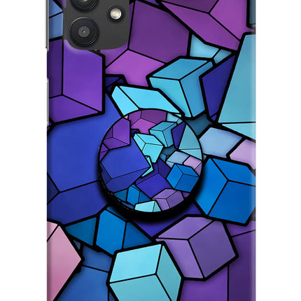 Cubic Abstract Samsung M32 5G Pop Case by Casekaro