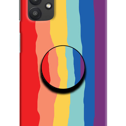 Rainbow Samsung M32 5G Pop Case by Casekaro