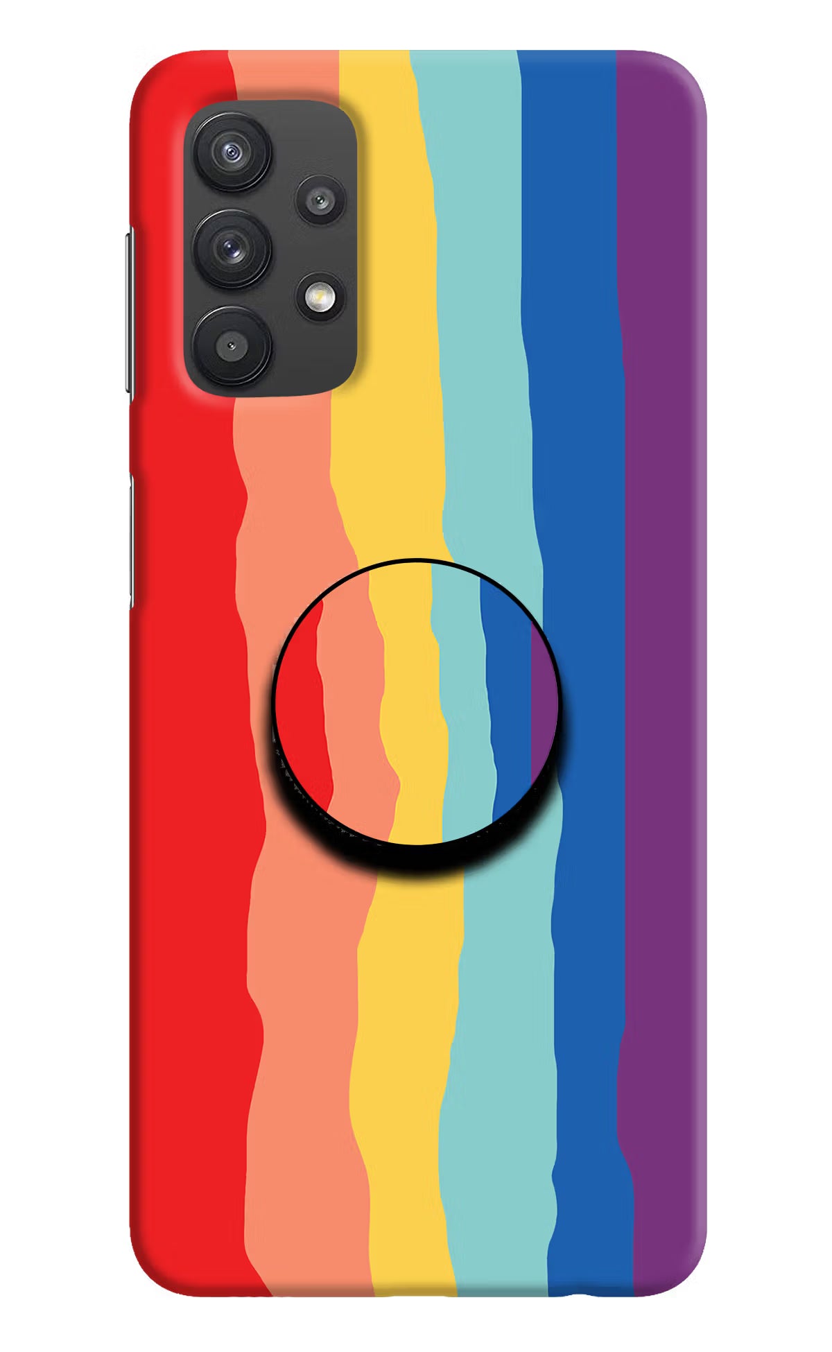 Rainbow Samsung M32 5G Pop Case by Casekaro