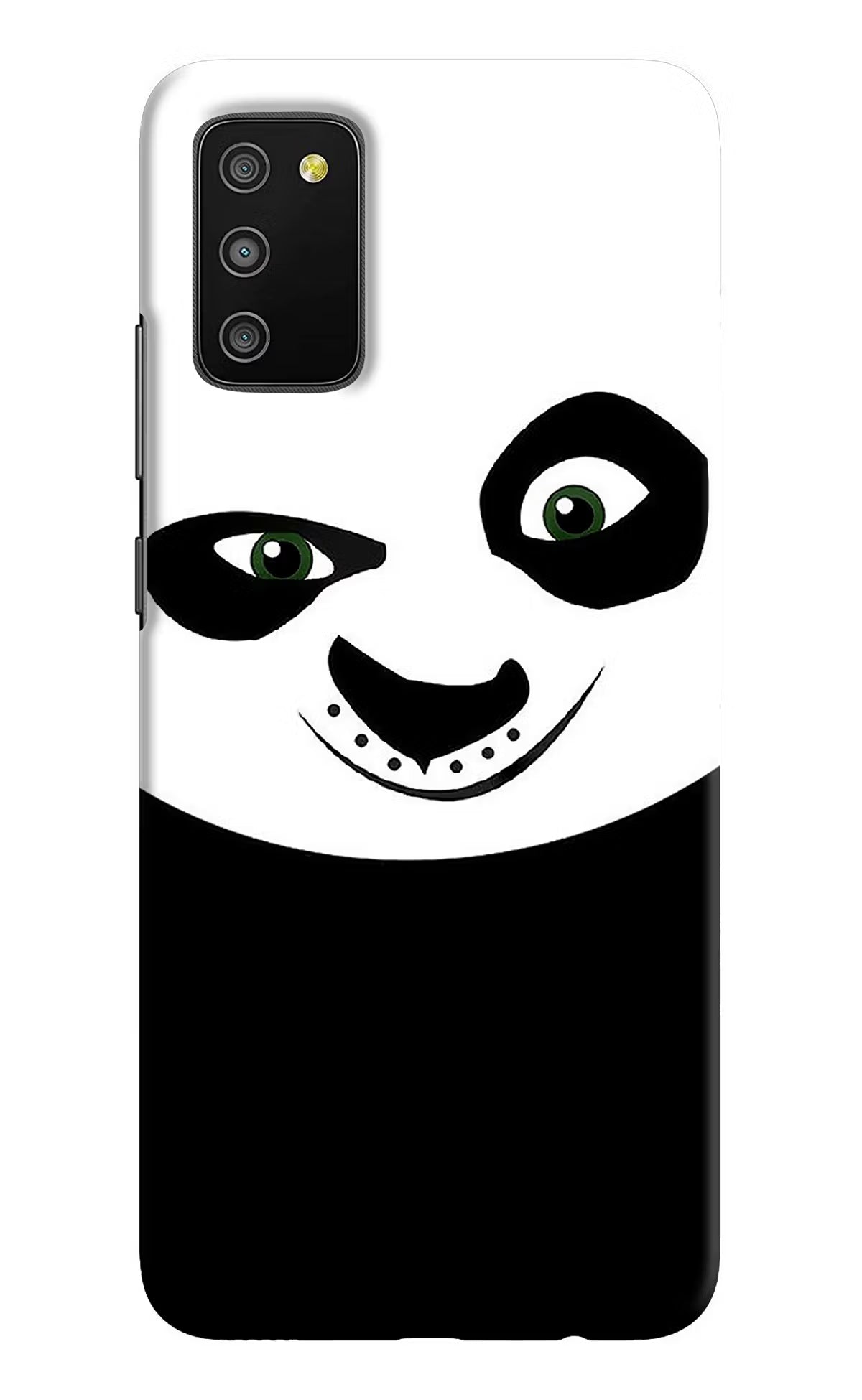 Panda Samsung M02s Hard Case Back Cover by Casekaro