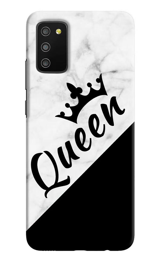 Queen Samsung M02s Hard Case Back Cover by Casekaro