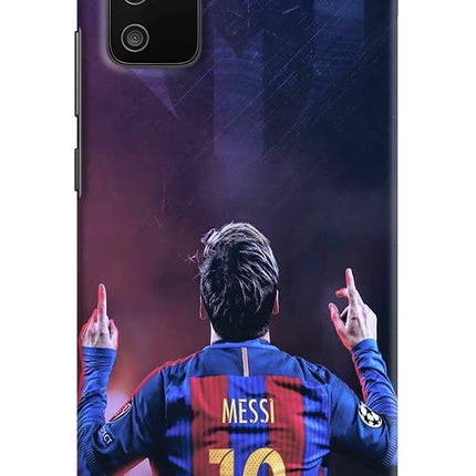 Messi Samsung M02s Hard Case Back Cover by Casekaro