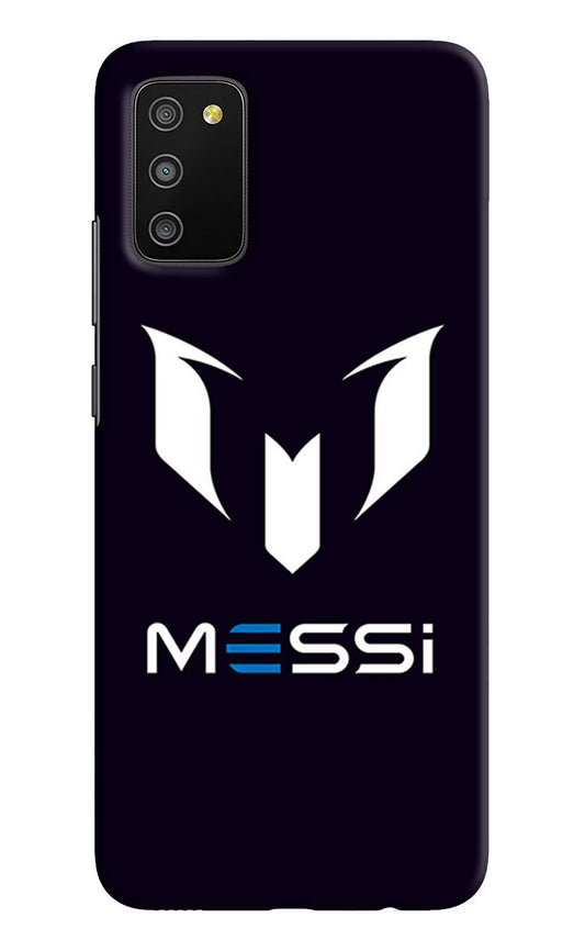 Messi Logo Samsung M02s Hard Case Back Cover by Casekaro