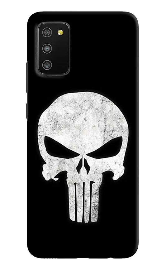 Punisher Skull Samsung M02s Hard Case Back Cover by Casekaro