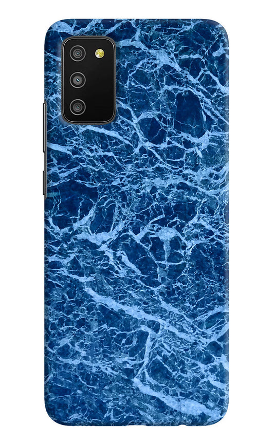 Blue Marble Samsung M02s Hard Case Back Cover by Casekaro